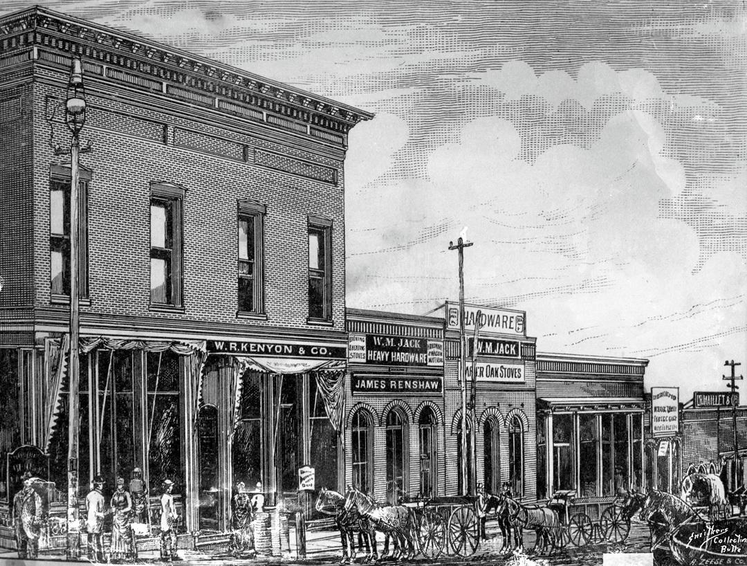 Chambers Block in the 19th Century